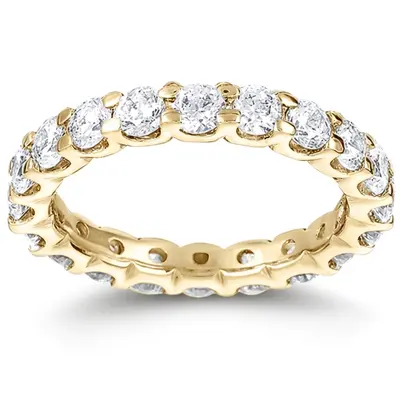 Contemporary Common Prong Low Set Diamond Eternity Wedding Band ( 1.16 ct. tw.) - view 2 of 4