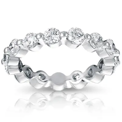 2.10 ct. Diamond Eternity Wedding Band 8 - view 1 of 4