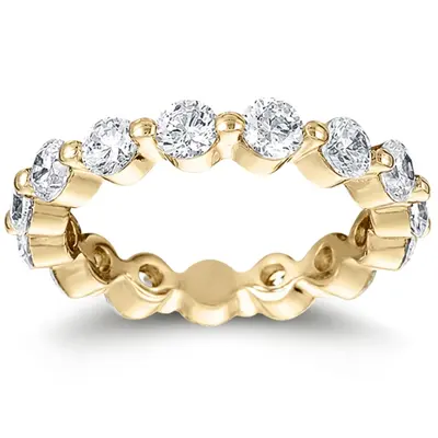 2.10 ct. Diamond Eternity Wedding Band 8 - view 2 of 4
