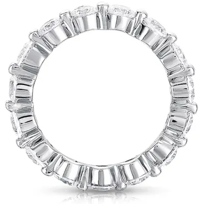 14K white gold 2.10 ct. Diamond Eternity Wedding Band 8 - alternate view 3 thumbnail