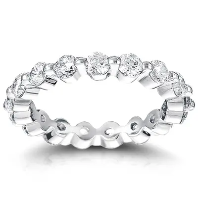 1.60 ct. Diamond Eternity Wedding Band 2 - view 1 of 4