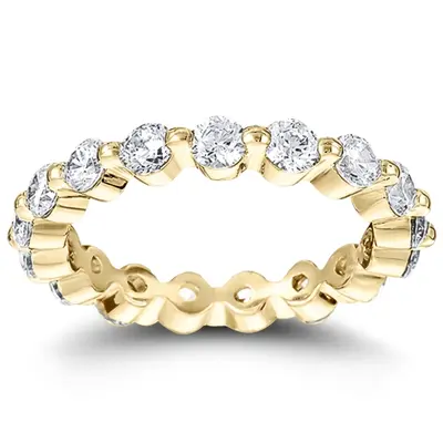 1.60 ct. Diamond Eternity Wedding Band 2 - view 2 of 4