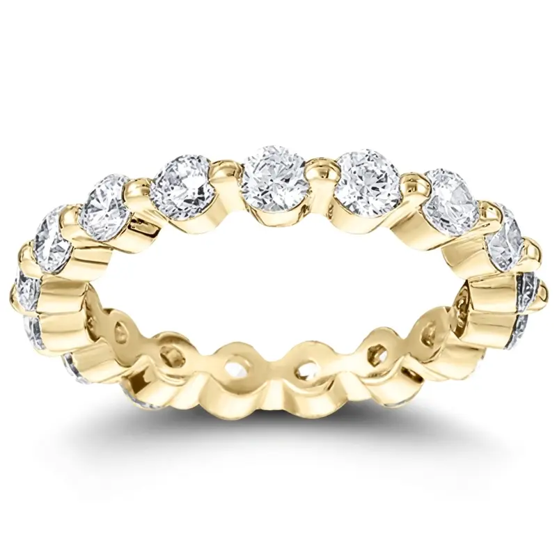 14K white gold 1.60 ct. Diamond Eternity Wedding Band 2 - alternate view 2