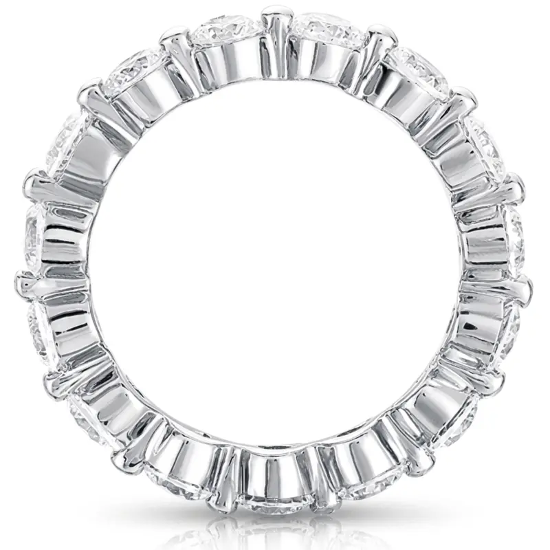 14K white gold 1.60 ct. Diamond Eternity Wedding Band 2 - alternate view 3