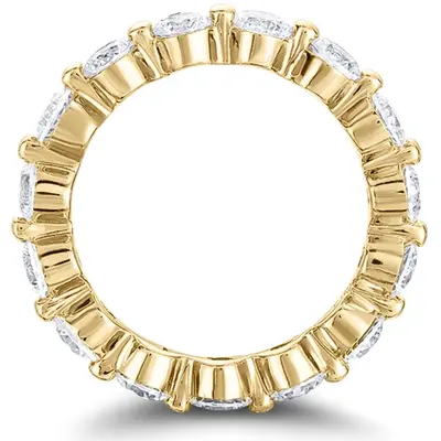 14K white gold 1.60 ct. Diamond Eternity Wedding Band 2 - alternate view 4 thumbnail