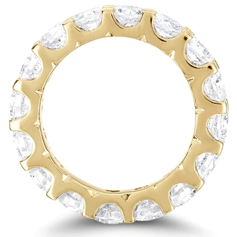 14K white gold 2.55 ct. Diamond Eternity Wedding Band 6 - alternate view 3