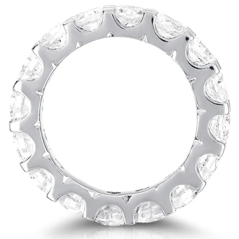 14K white gold 2.55 ct. Diamond Eternity Wedding Band 6 - alternate view 4