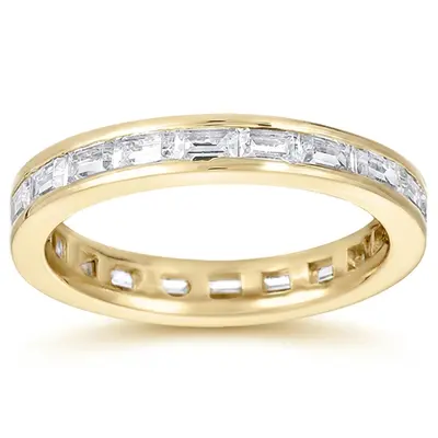 1.62 ct. tw. Channel Baguette Diamond Eternity Wedding Band alternate view