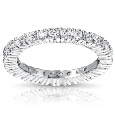 0.72 ct. Diamond Eternity Wedding Band 9 - view 1 of 4