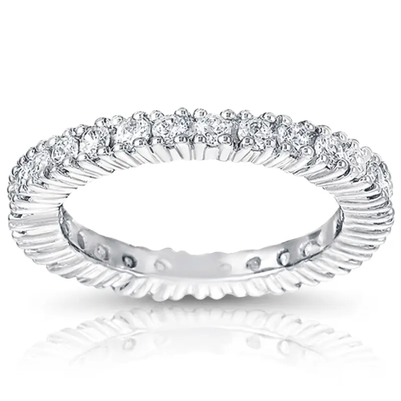 14K white gold Diamond Eternity Wedding Band (1.30 ct. tw.) - main view