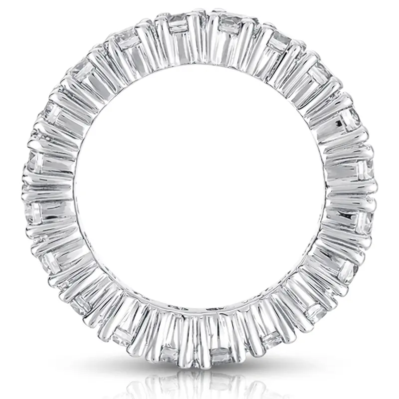 14K white gold Diamond Eternity Wedding Band (1.30 ct. tw.) - alternate view 4