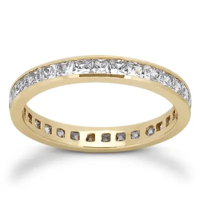 1.40 ct. Diamond Eternity Wedding Band 2 - view 2 of 4