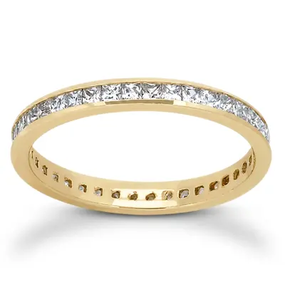 0.90 ct. tw. Diamond Eternity Wedding Band - view 2 of 4