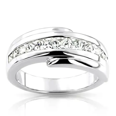 1.56 ct. Princess Cut Diamond Men's Ring