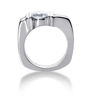 1.50 ct. Solitaire Diamond Men's Ring alternate view