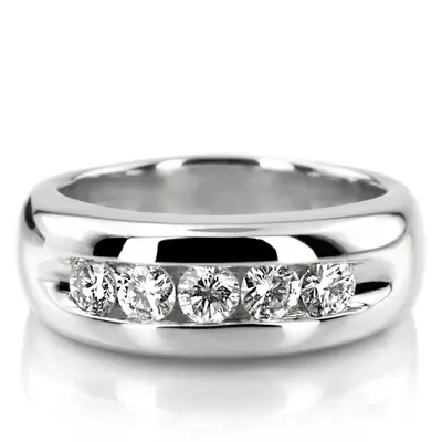 Five Stone Man Diamond Ring alternate view