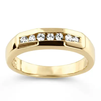 0.35 ct. Round Cut Diamond Men's Ring alternate view
