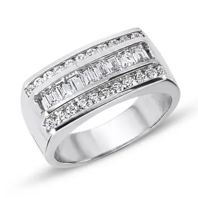 1.32 ct. tw. Channel Set Diamond Men's Ring
