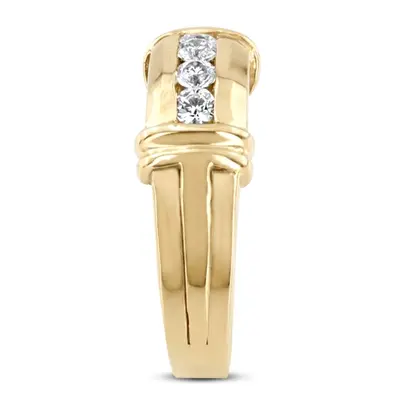 14K white gold 0.40 ct. Diamond Men's Ring - alternate view 3 thumbnail