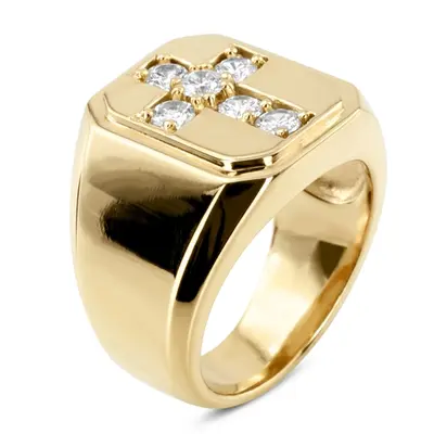 0.90 ct. Diamond Men's Ring - view 1 of 6