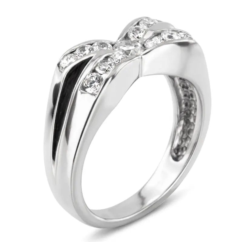 platinum 1.21 ct. Diamond Men's Wedding Ring - alternate view 5