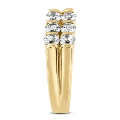 14K white gold 1.50 ct. Diamond Men's Ring - alternate view 4 thumbnail