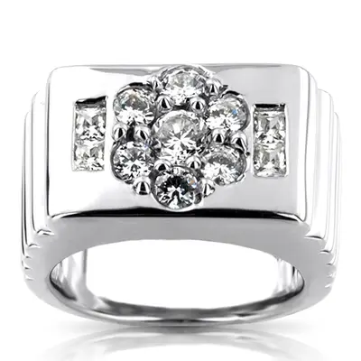 1.42 ct. Diamond Men's Ring