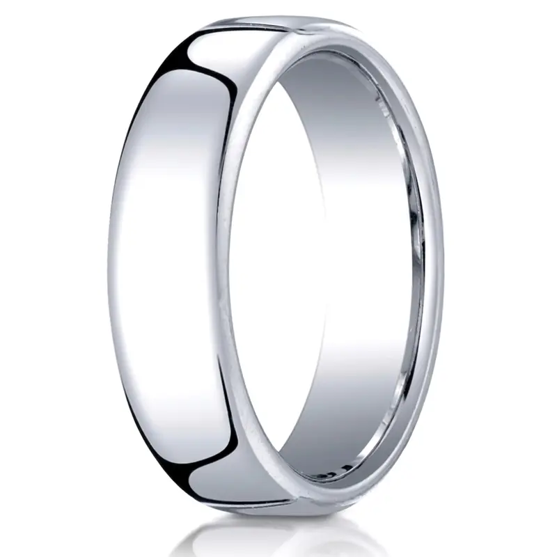 cobalt chrome Cobaltchrome™ 6.5mm European Comfort-Fit Design Ring - main view