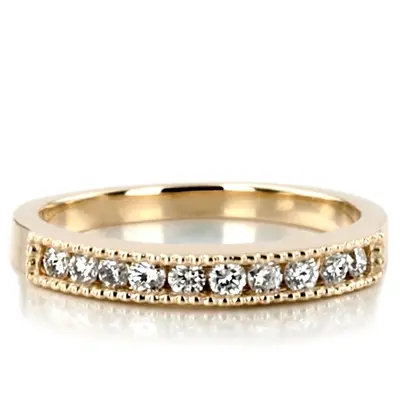 Channel Set Round Cut Diamond Wedding Band (0.25 ct. tw.)