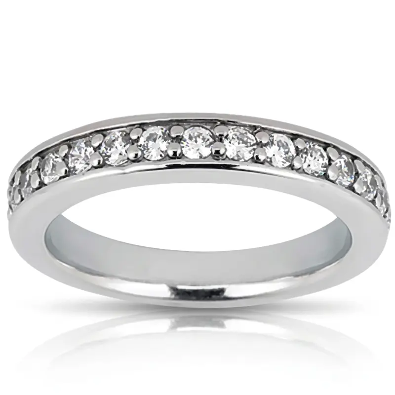14K white gold Compliments To You Wedding Band (1/3 ct. tw.) - main view