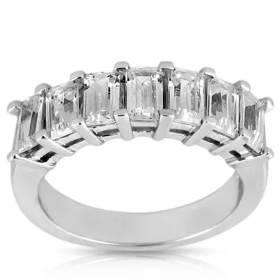 Emerald Cut Diamond Seven Stone Ring (1 3/4 ct. tw.)