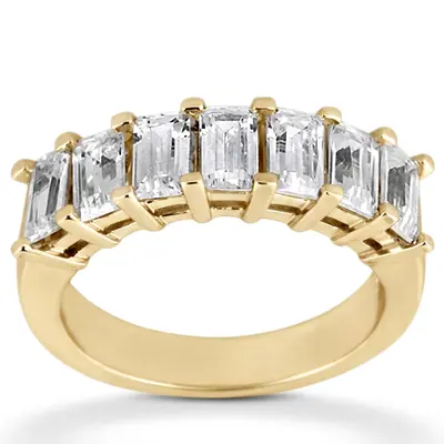 Emerald Cut Diamond Seven Stone Ring (1 3/4 ct. tw.) alternate view