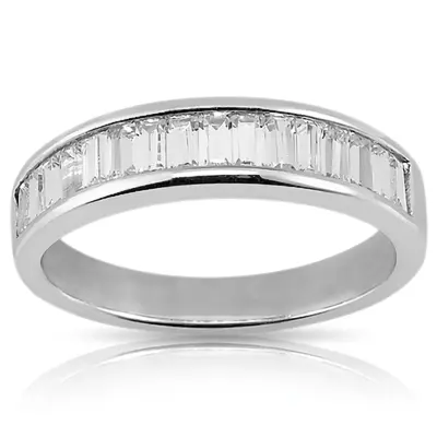 Channel Set Baguette Diamond Bridal Ring (1 ct. tw.) - view 1 of 2