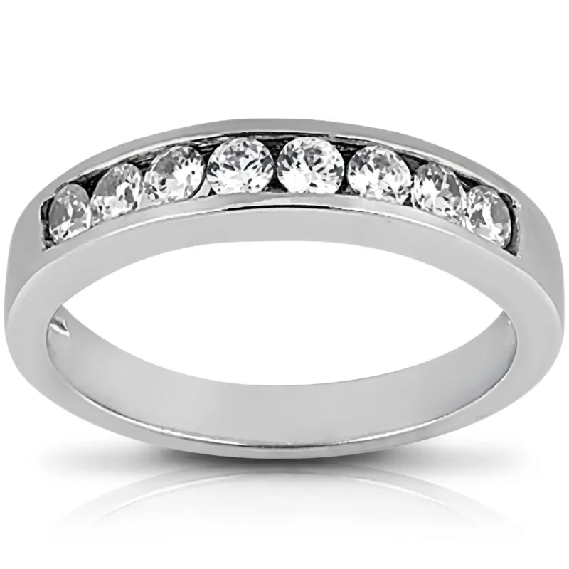 14K white gold Diamond Bridal Ring (0.80 ct. tw.) 1 - main view