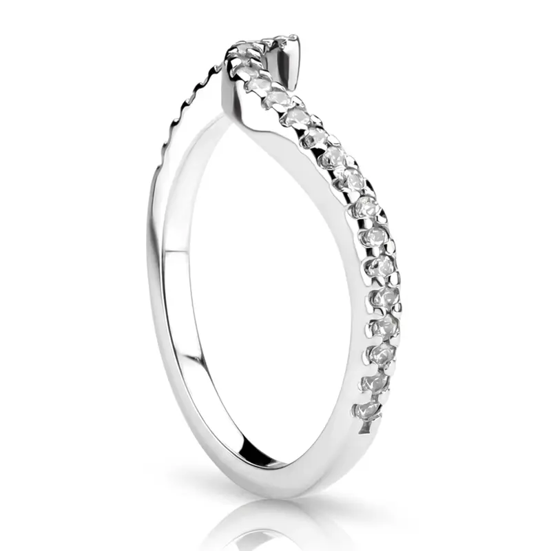 18K white gold Diamond Matching Band(1/5 ct. tw.) - alternate view 5