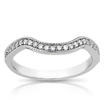Minimal Diamond Matching Band ( 0.18 ct. tw )