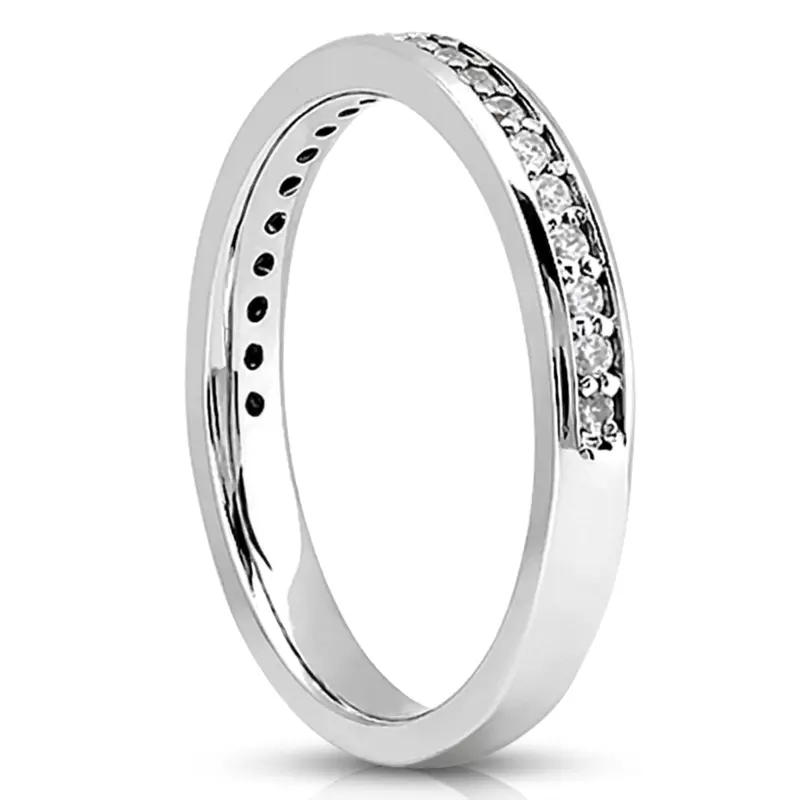 14K white gold 0.21 ct. Diamond Bridal Ring 2 - alternate view 4