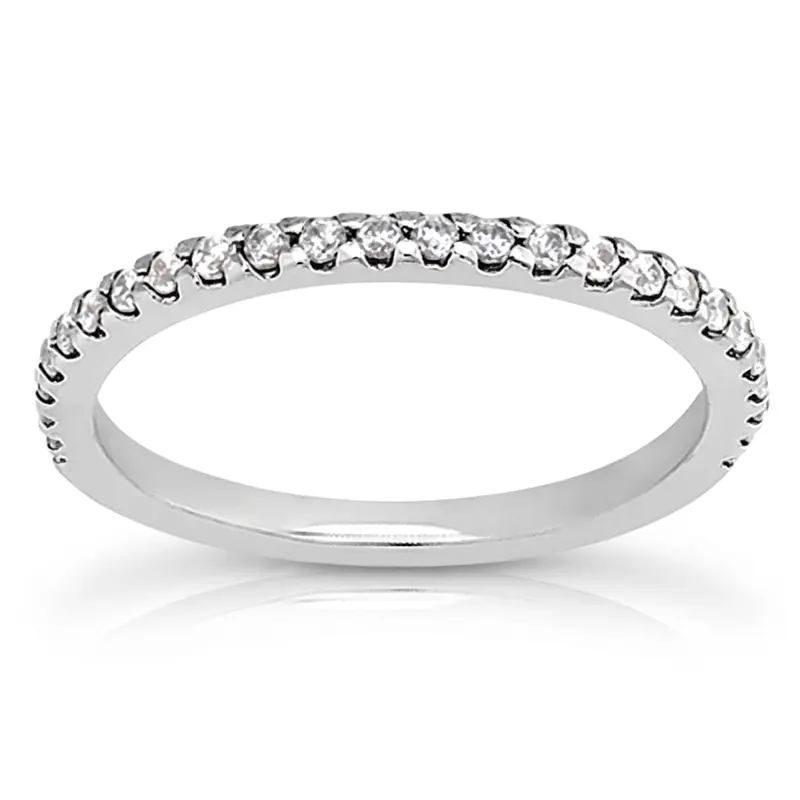 14K white gold 0.25 ct. Diamond Bridal Ring 1 - main view