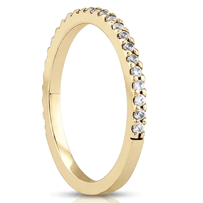 14K white gold 0.25 ct. Diamond Bridal Ring 1 - alternate view 3