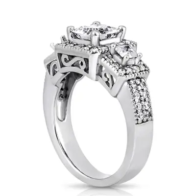 0.92ct Combination Stone Diamond Fancy Ring
