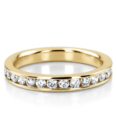 Channel Set Diamond Anniversary Band (0.75ct. tw.) - view 2 of 6