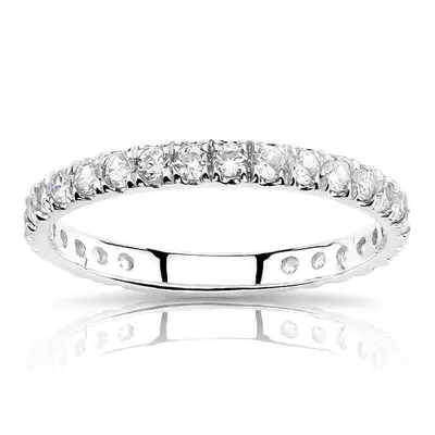 Micro Pavé Round Diamond Anniversary Band (3/4 ct. tw.)