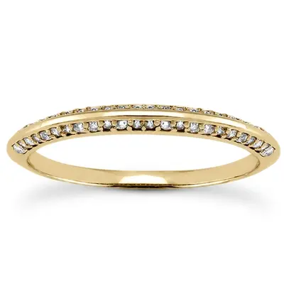 14K white gold 0.27 ct. Diamond Bridal Ring 1 - alternate view 5 thumbnail