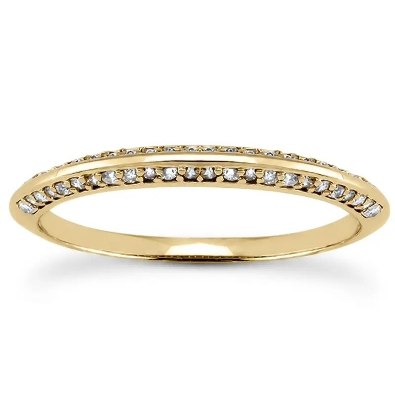 14K white gold 0.27 ct. Diamond Bridal Ring 1 - alternate view 5