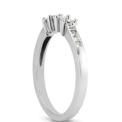 18K white gold 0.20 ct. tw. Diamond Bridal Ring 2 - alternate view 3 thumbnail