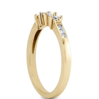 18K white gold 0.20 ct. tw. Diamond Bridal Ring 2 - alternate view 4 thumbnail