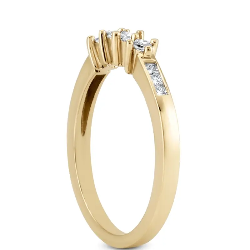 18K white gold 0.20 ct. tw. Diamond Bridal Ring 2 - alternate view 4