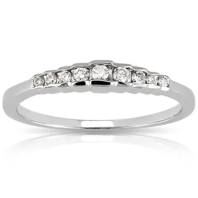 0.13  ct.  Diamond Bridal Ring 1 - view 1 of 6