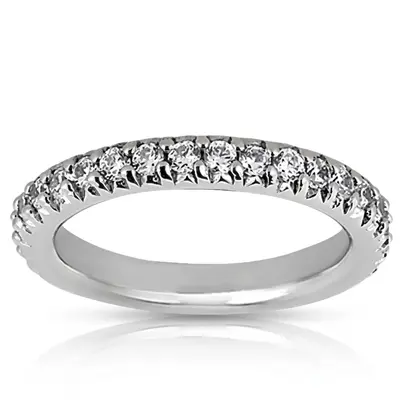 Round Cut Prong Set Diamond Bridal Ring (0.60 ct. tw.)