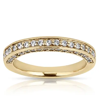 Round Cut Prong Set Diamond Bridal Ring (0.62 ct. tw.) alternate view